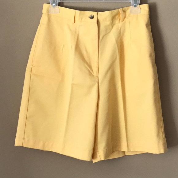 Talbots Pants - Talbots Women marigold Bermuda shorts size 10